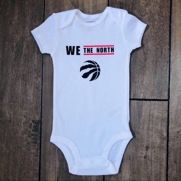 toronto raptors baby onesie